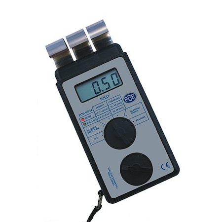 Pce Instruments Damp Wood Moisture Meter, 4% to 60% Wood Moisture Content PCE-WP24
